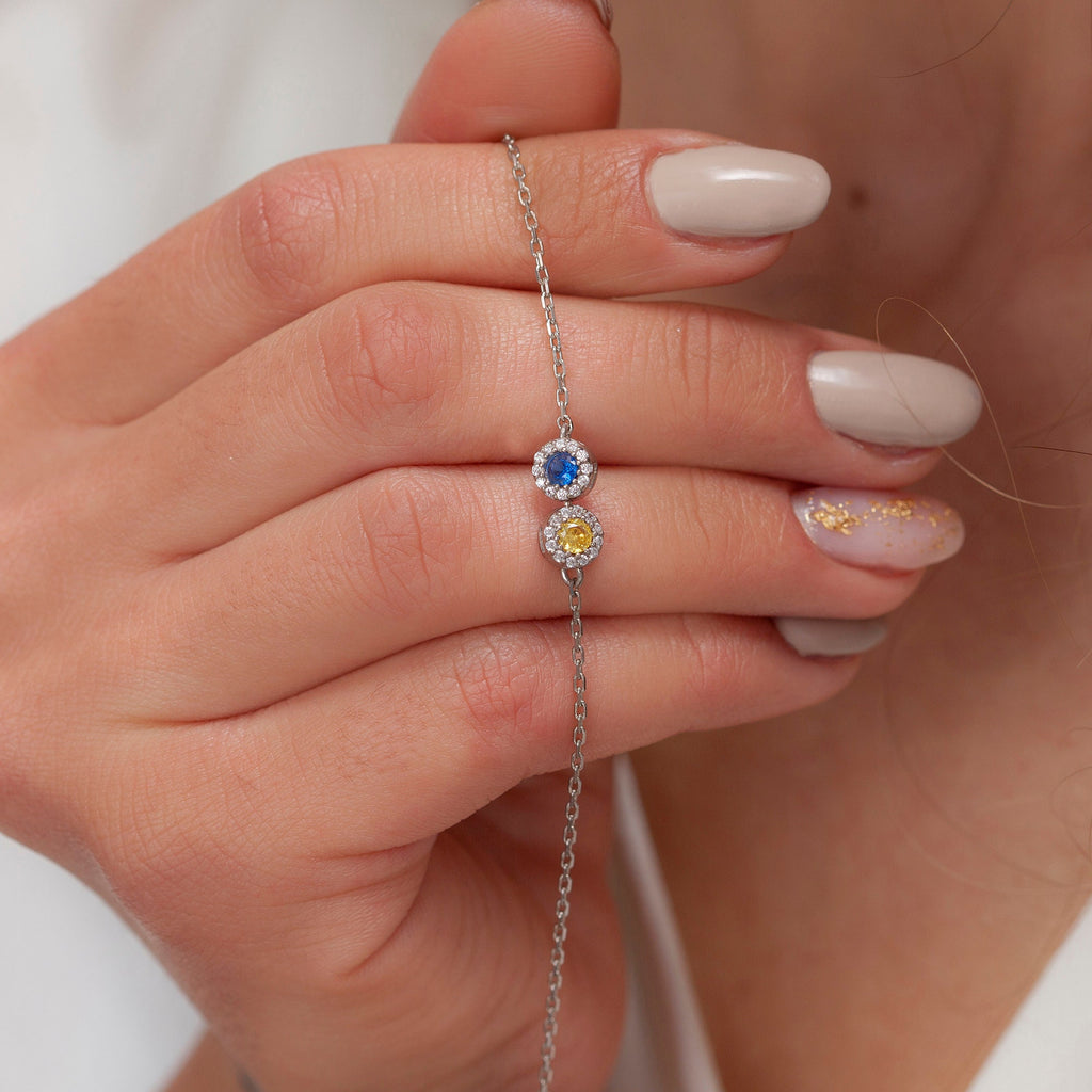 Personalized Birthstone Necklace