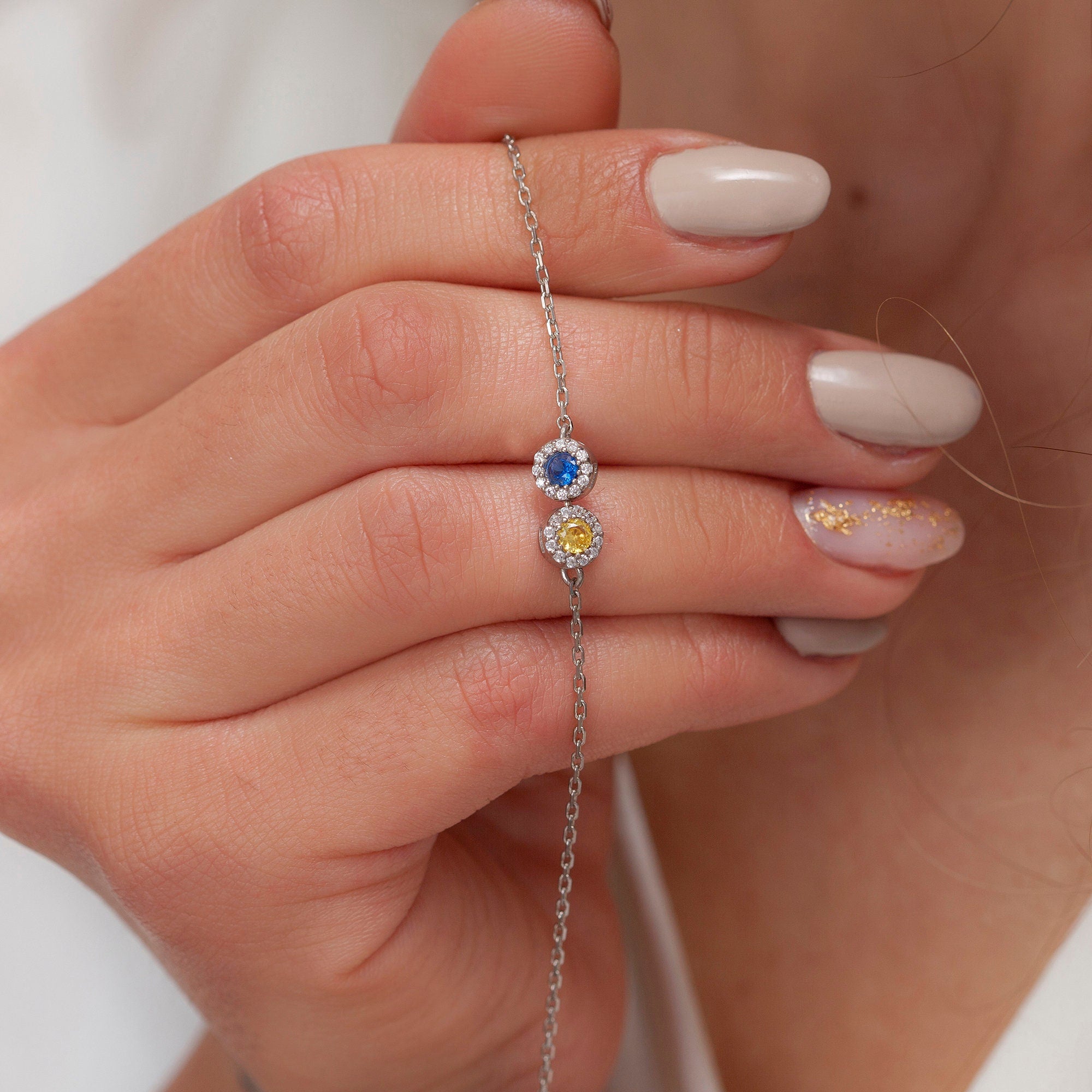 Personalized Birthstone Necklace