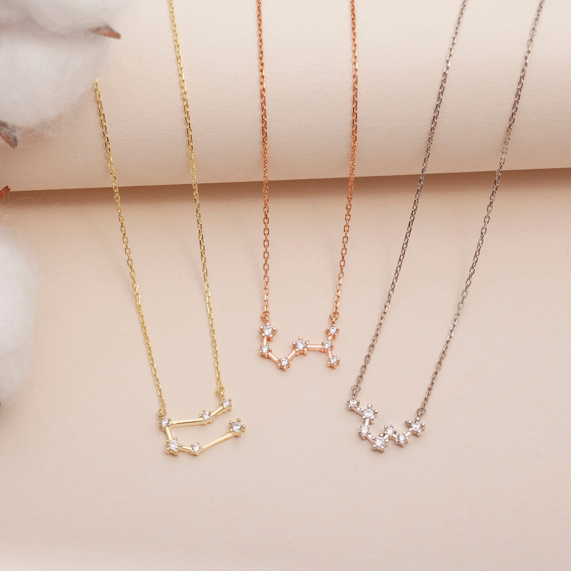 Sterling Silver Zodiac Necklace