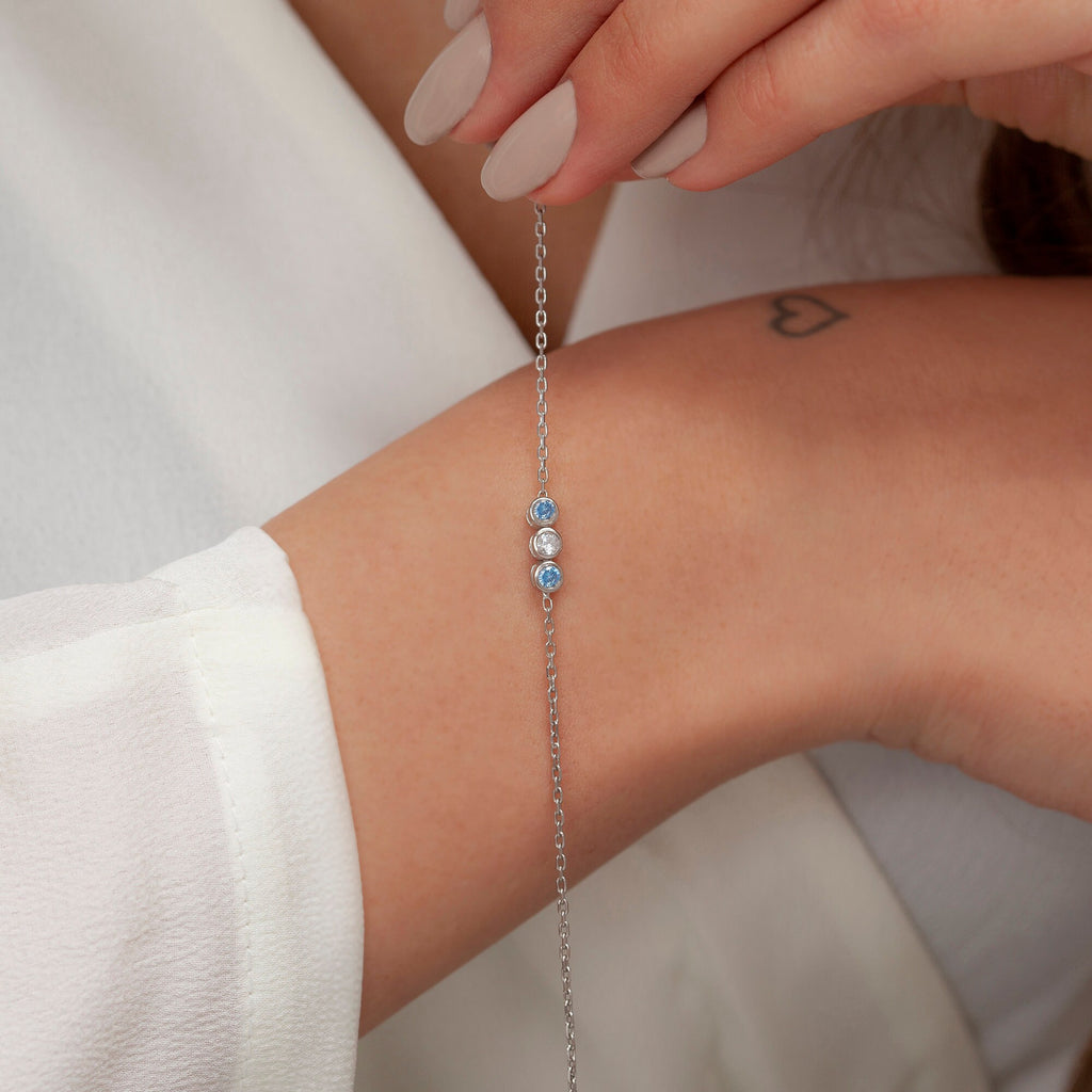 Family Birthstone Bracelet