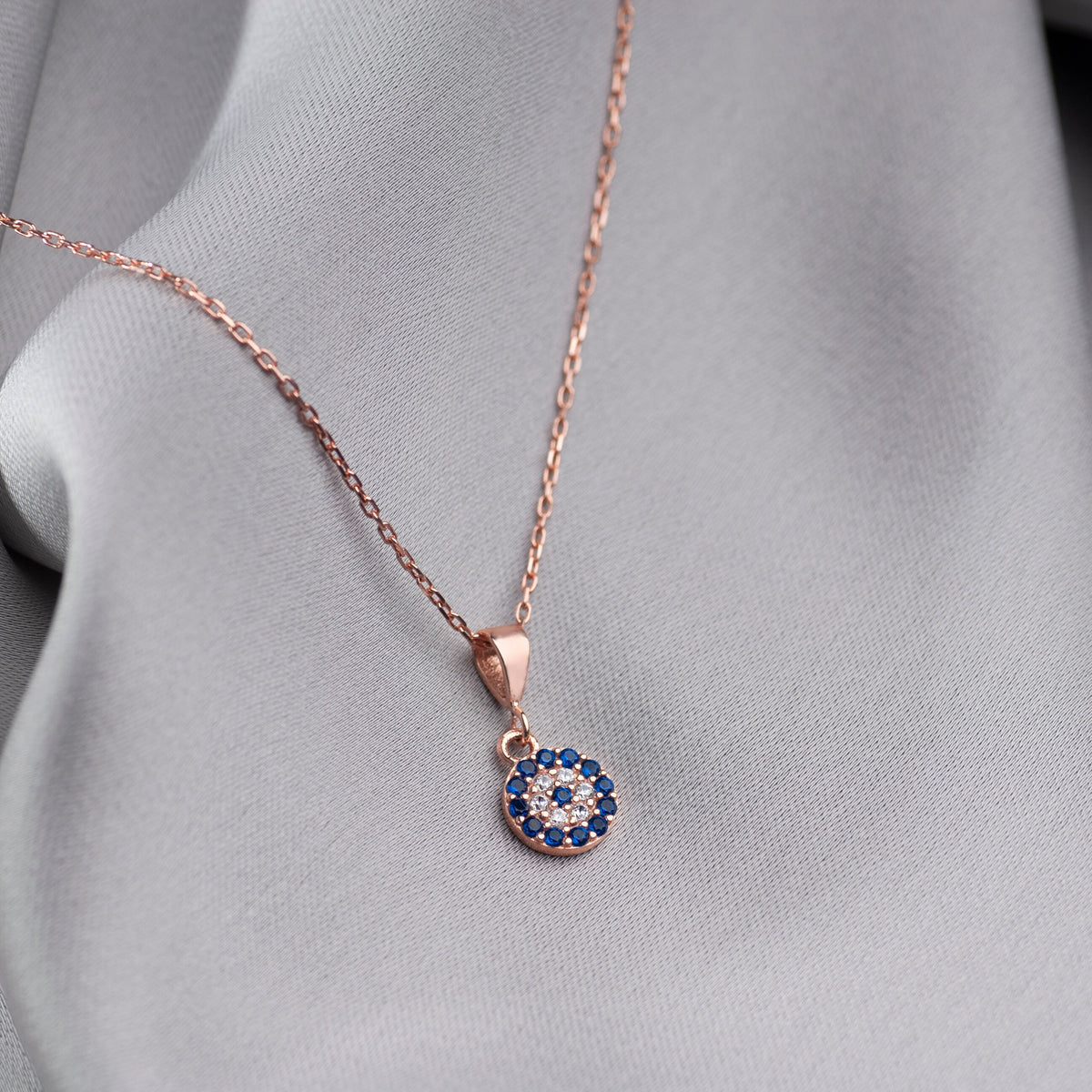 Blue Evil Eye Necklace