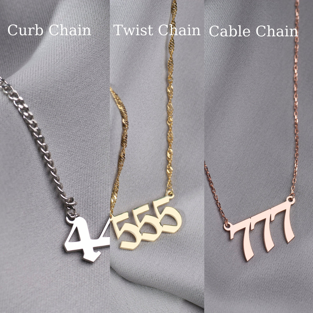 Angel Number Necklace