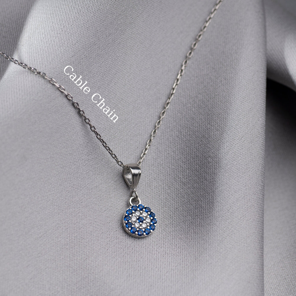 Blue Evil Eye Necklace