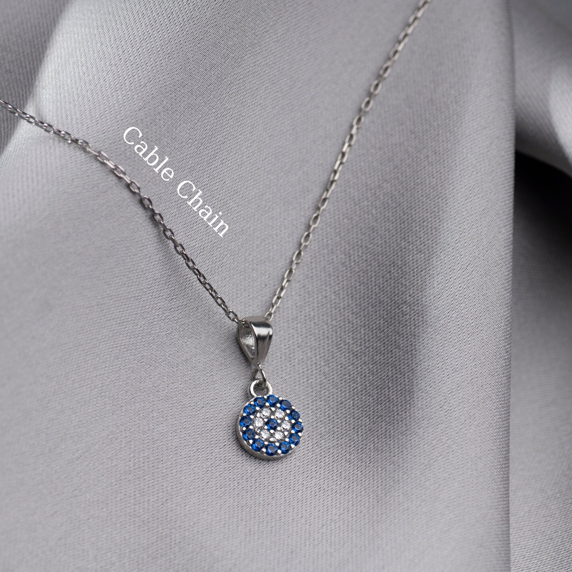 Blue Evil Eye Necklace