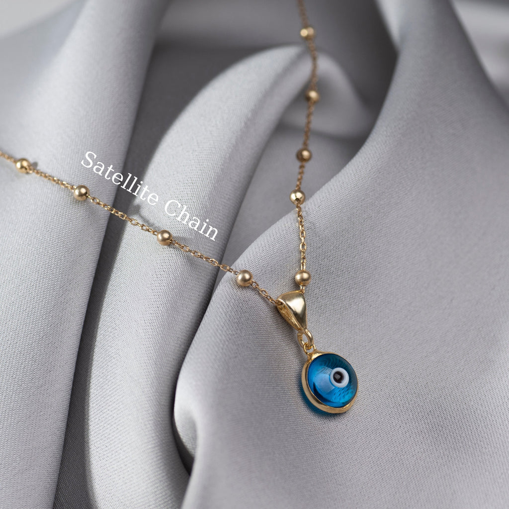 Blue Evil Eye Necklace