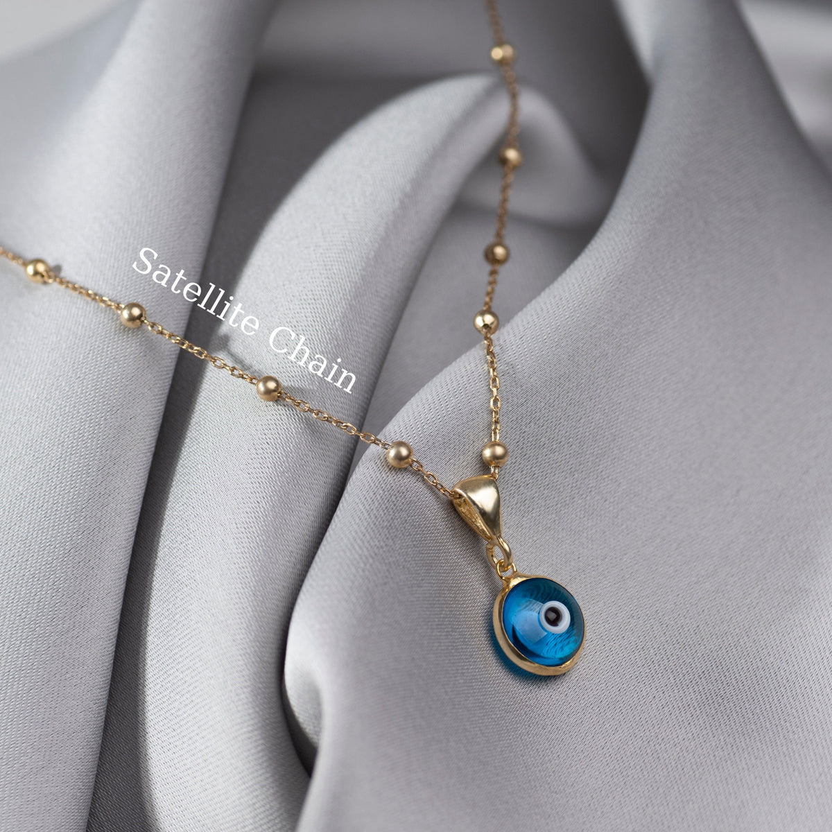 Blue Evil Eye Necklace