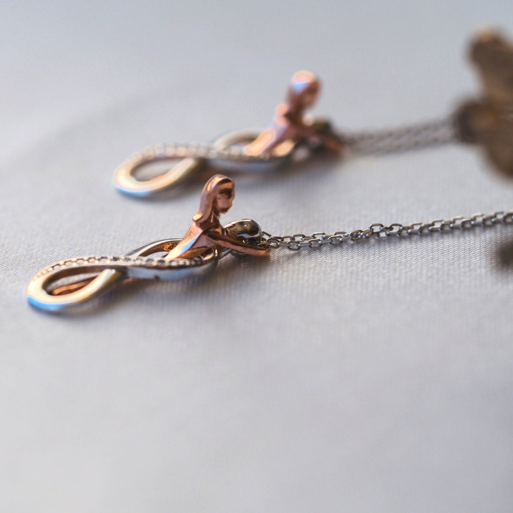 Sterling Silver Infinity Necklace