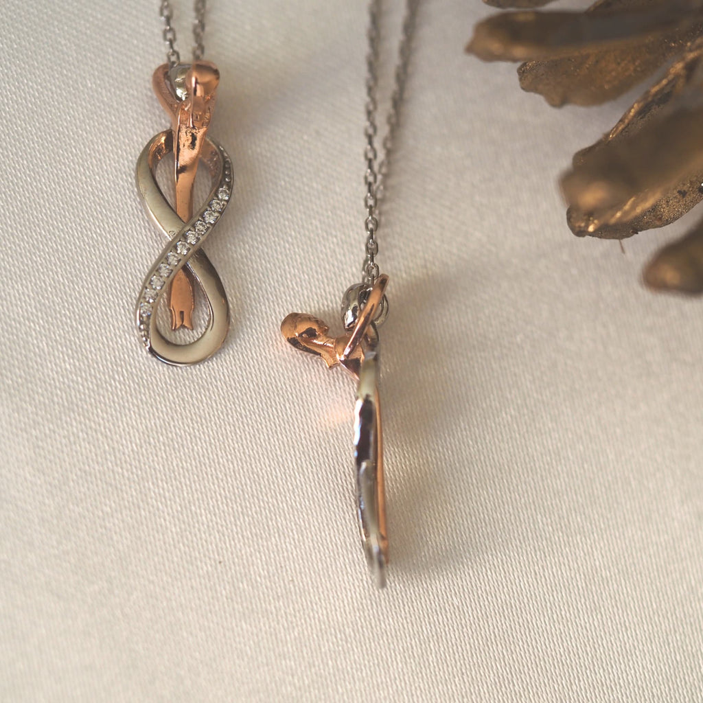 Sterling Silver Infinity Necklace