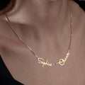 Custom Script Name Necklace
