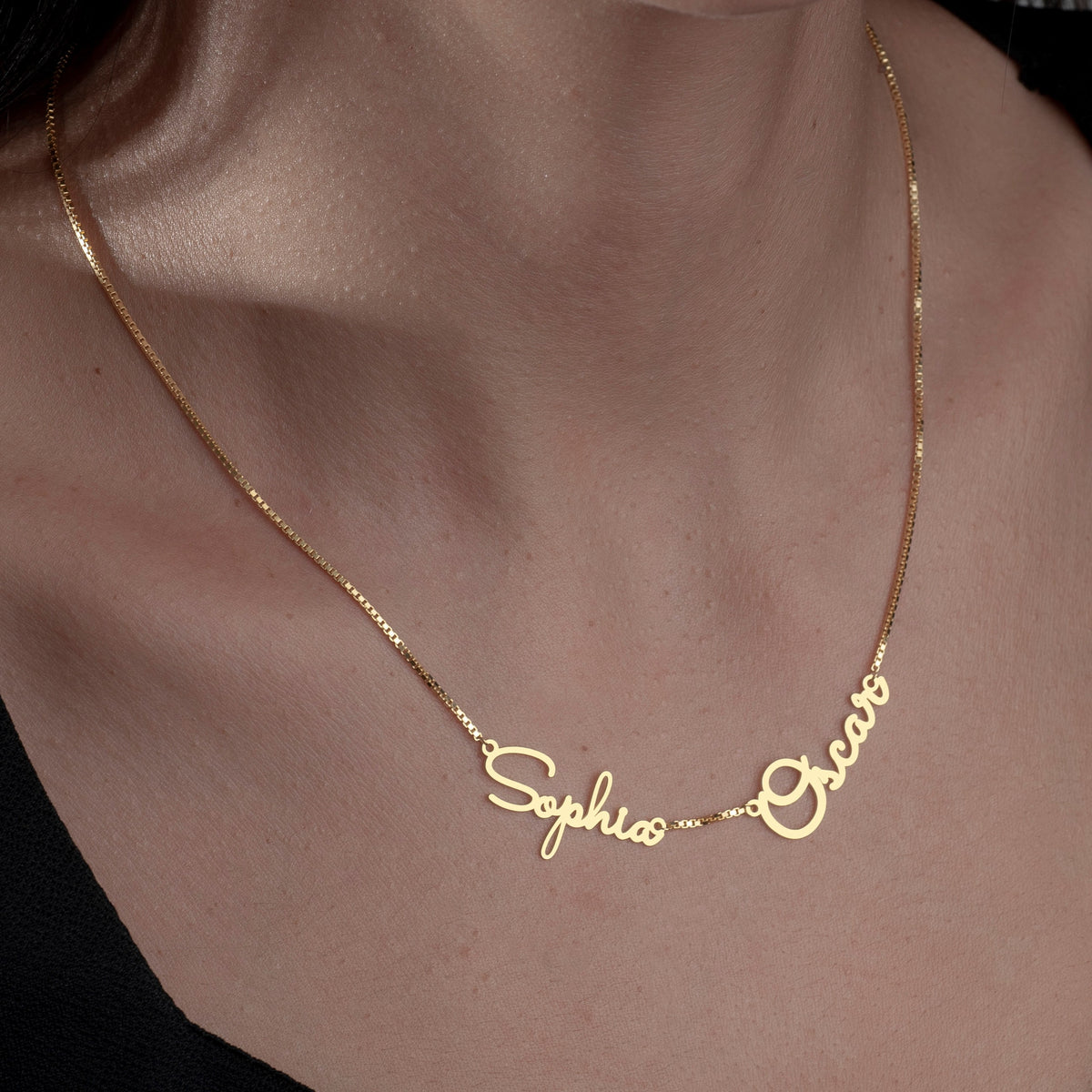 Custom Script Name Necklace