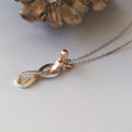 Sterling Silver Infinity Necklace