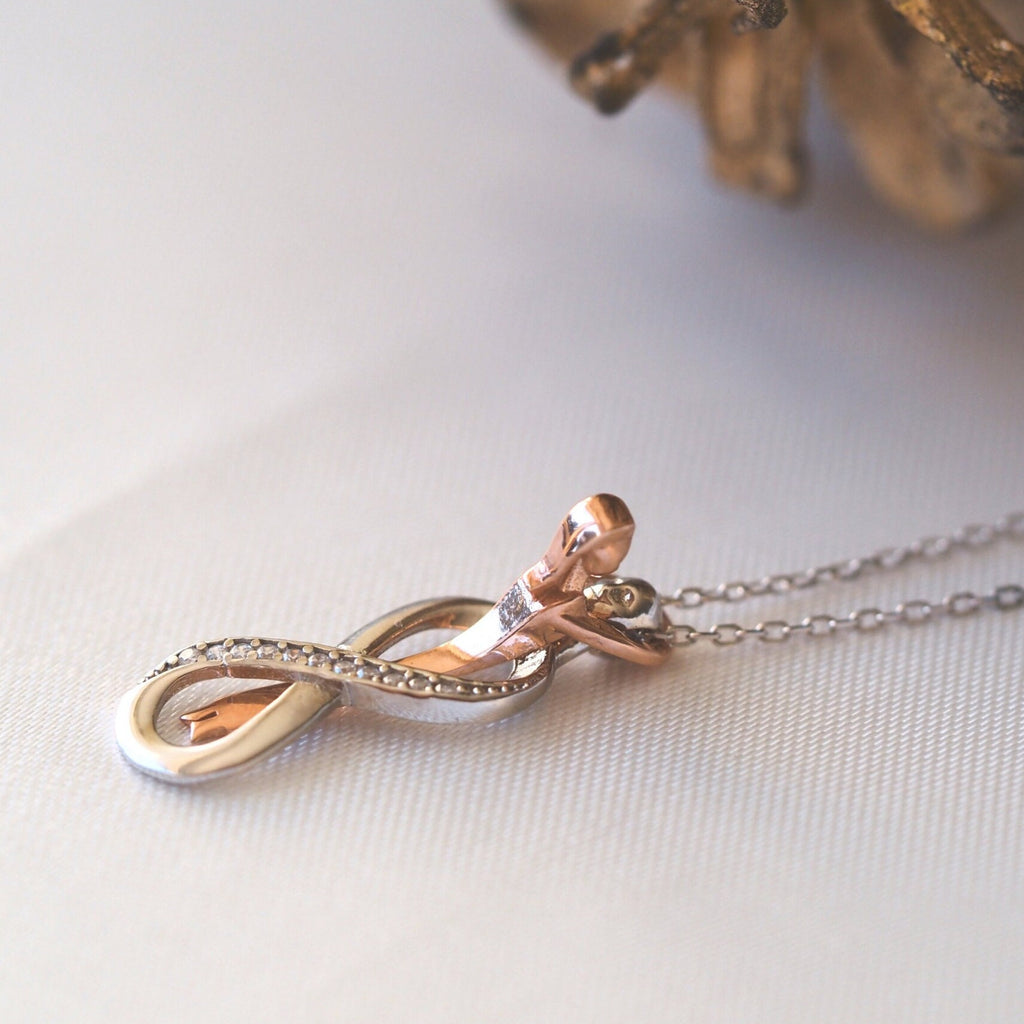 Sterling Silver Infinity Necklace