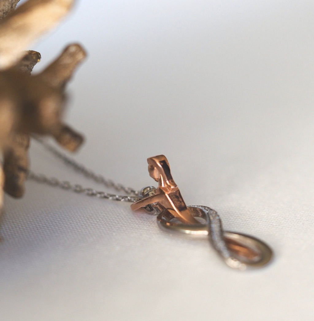Sterling Silver Infinity Necklace