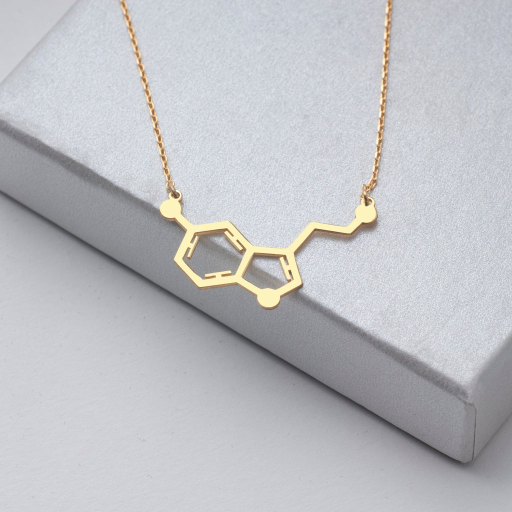 Gold Serotonin Necklace