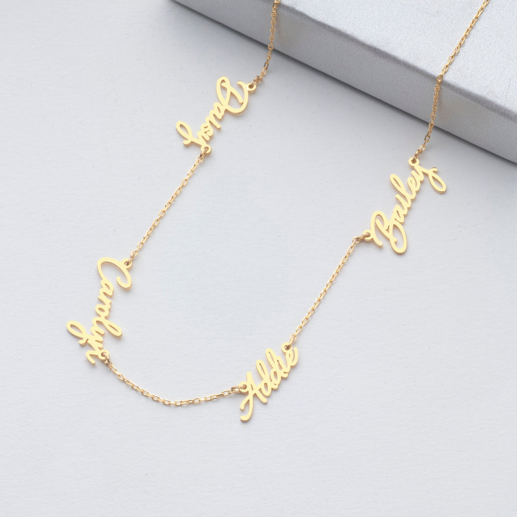 Sterling Silver Custom Name Necklace