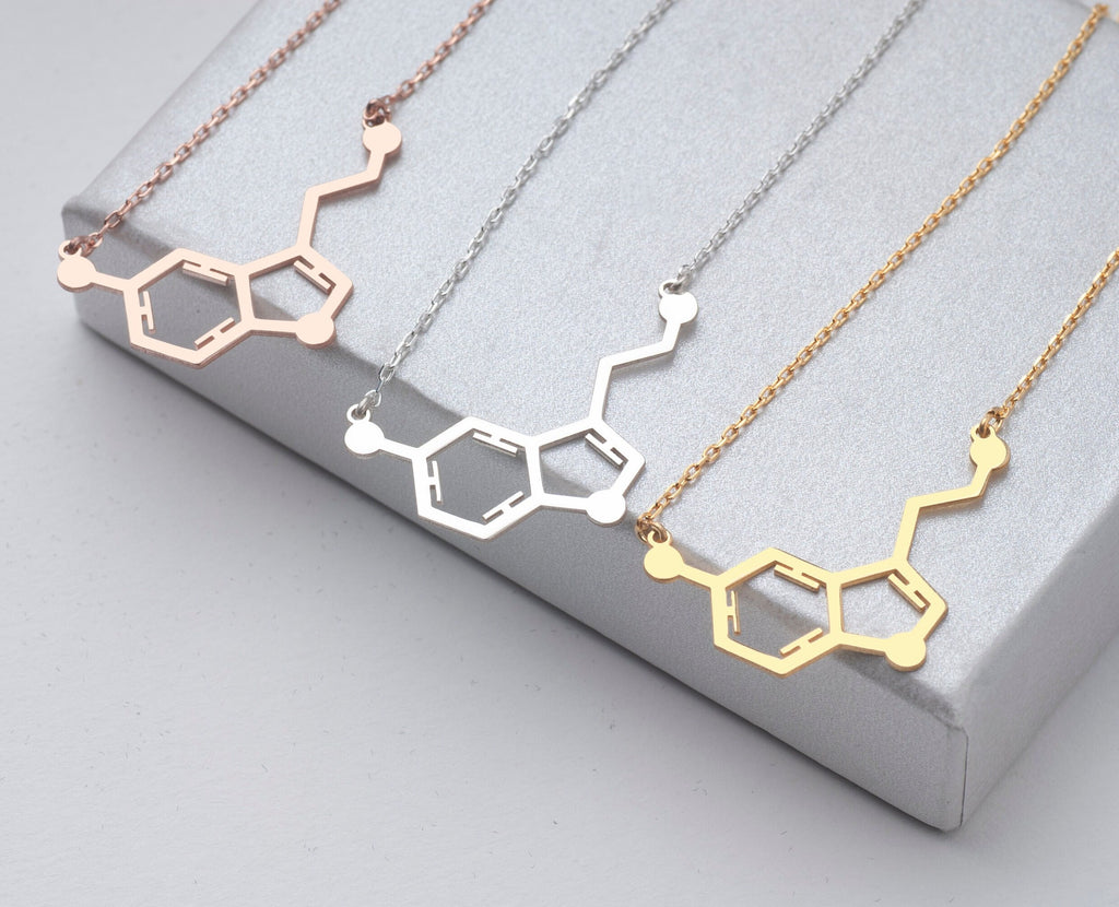 Gold Serotonin Necklace