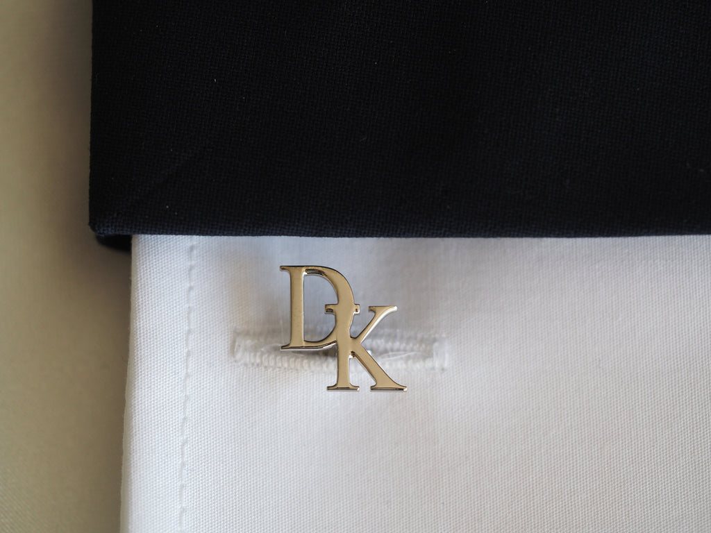 Personalized 925 silver cufflinks for men