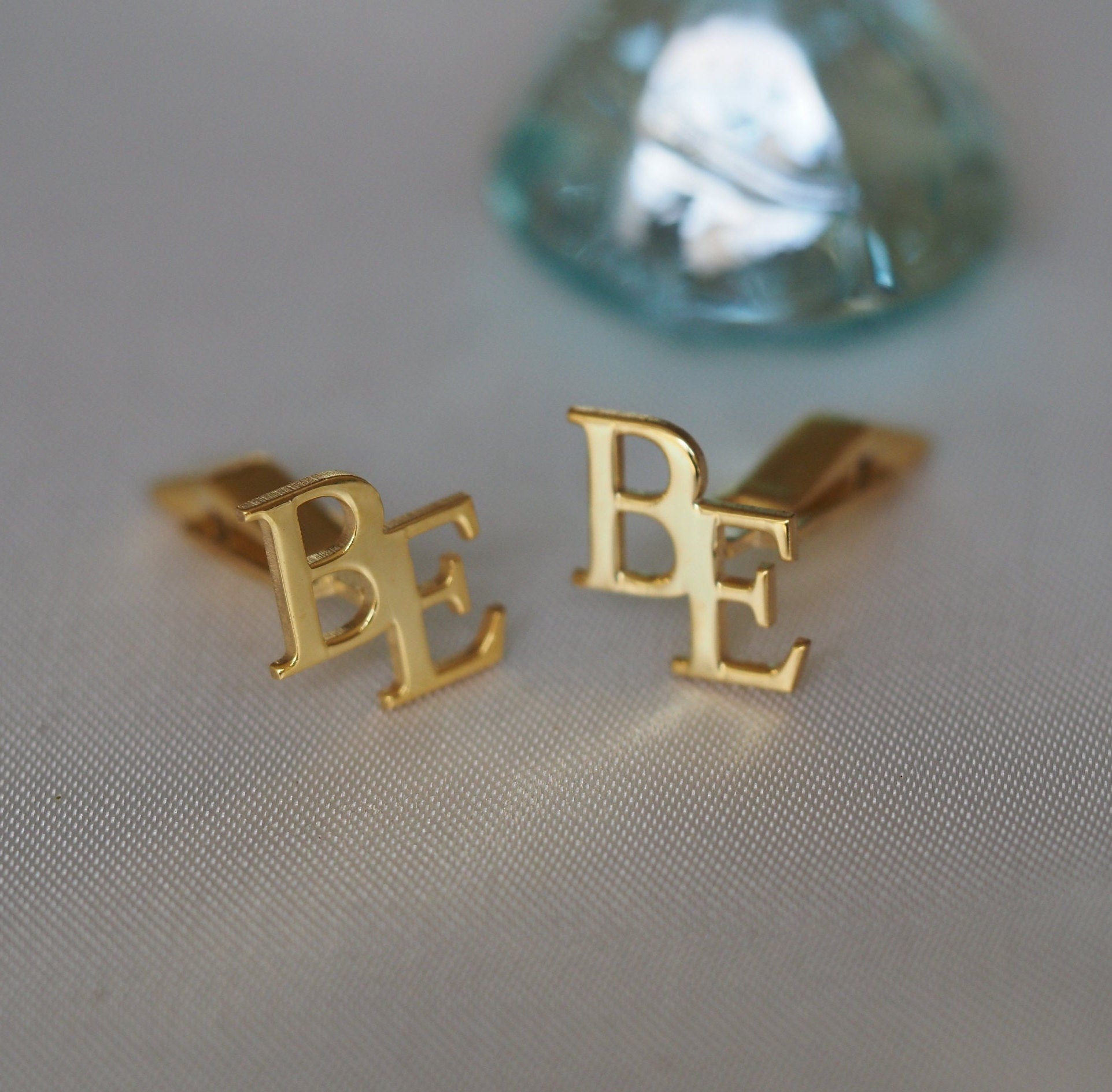 Personalized 925 silver cufflinks for men