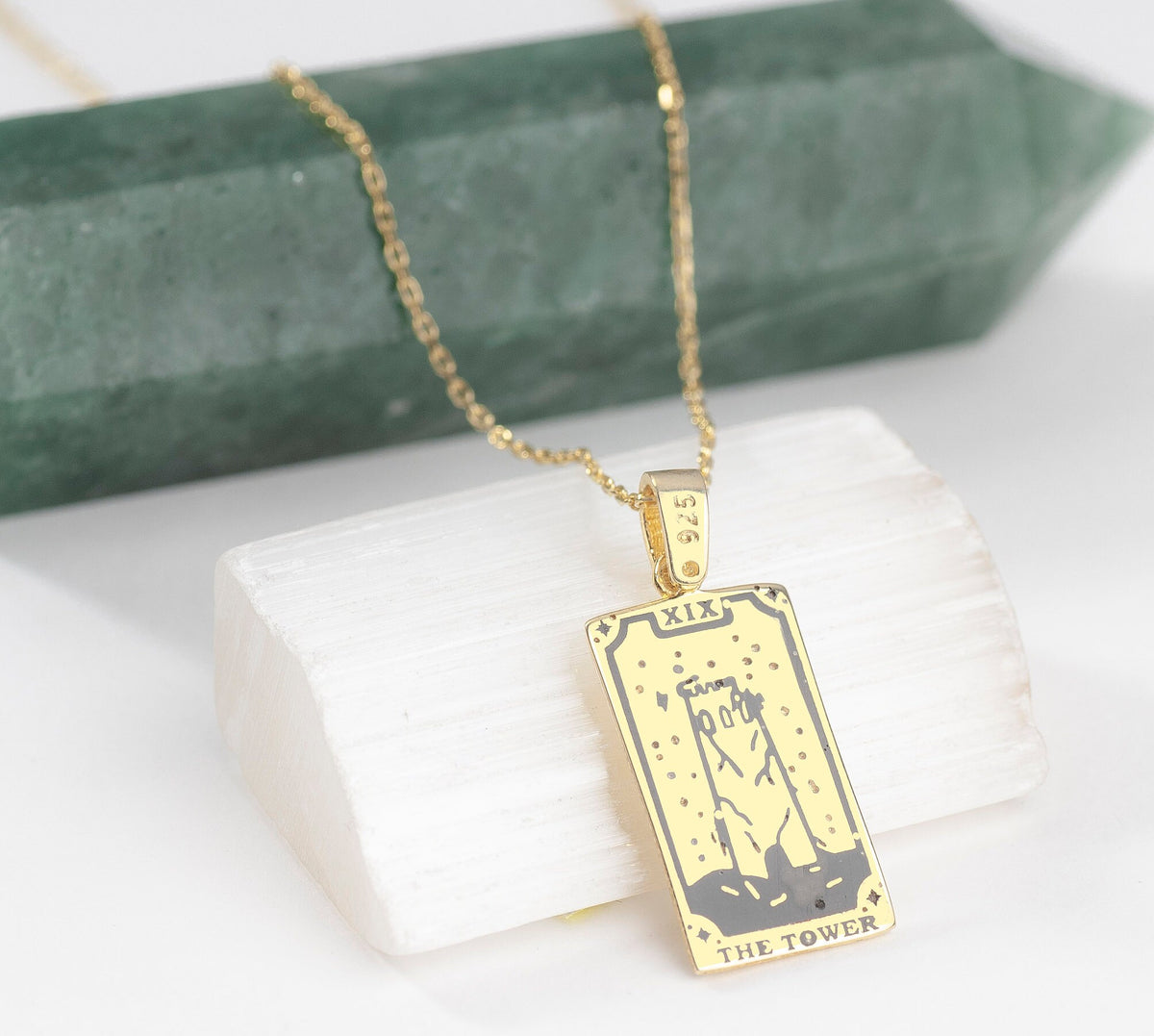 Tarot Card Necklace