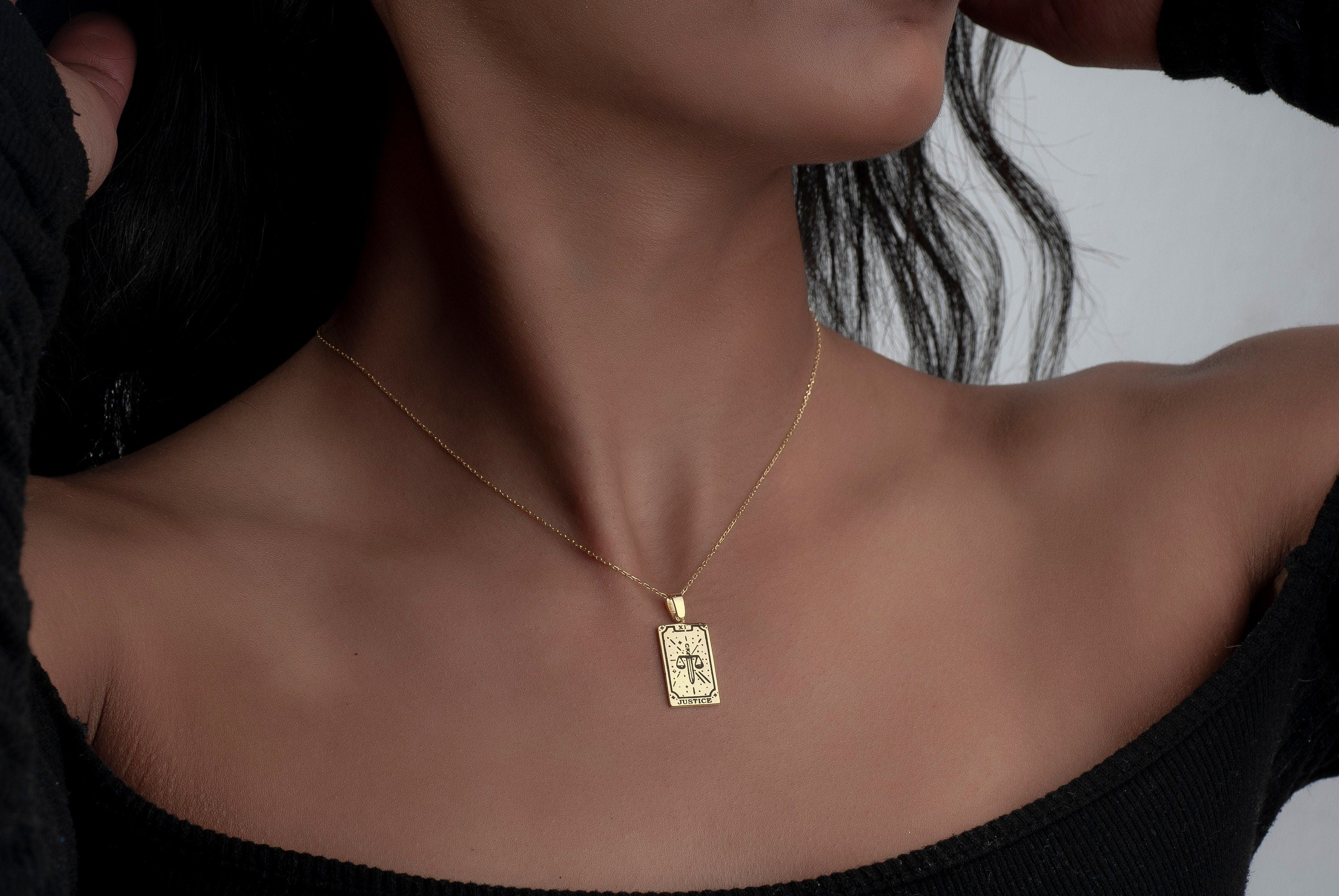 Tarot Card Necklace