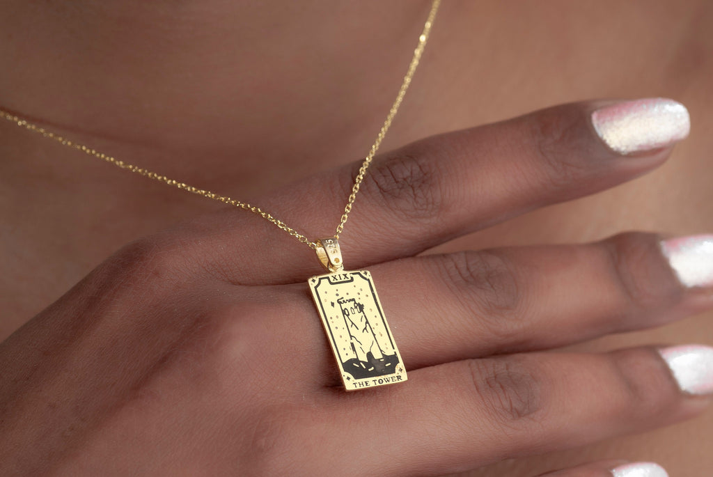 Tarot Card Necklace
