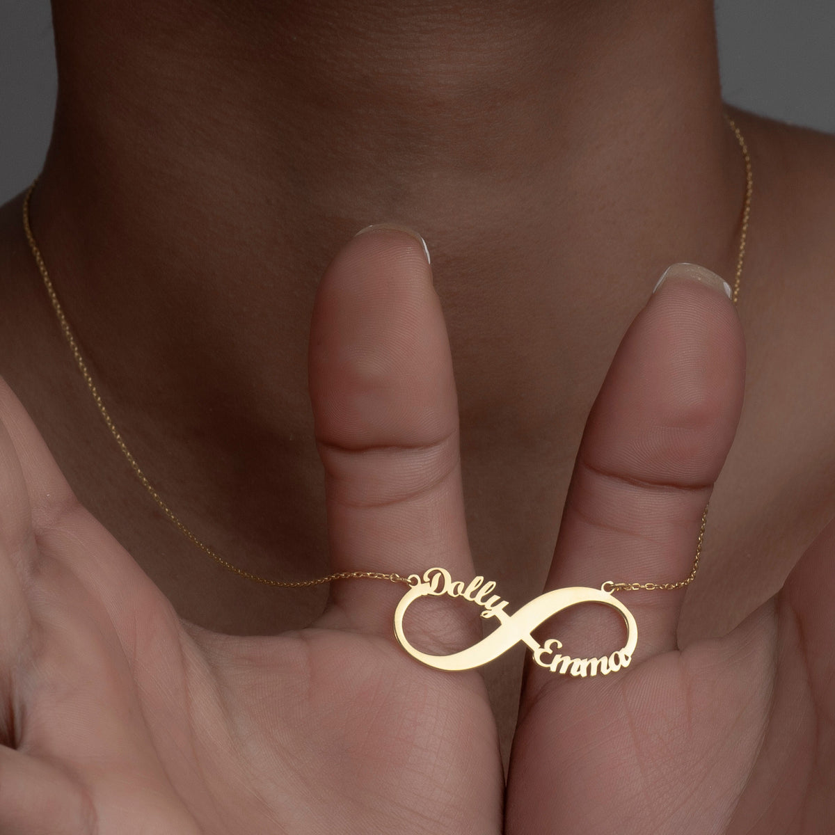 Personalized Infinity Name Necklace