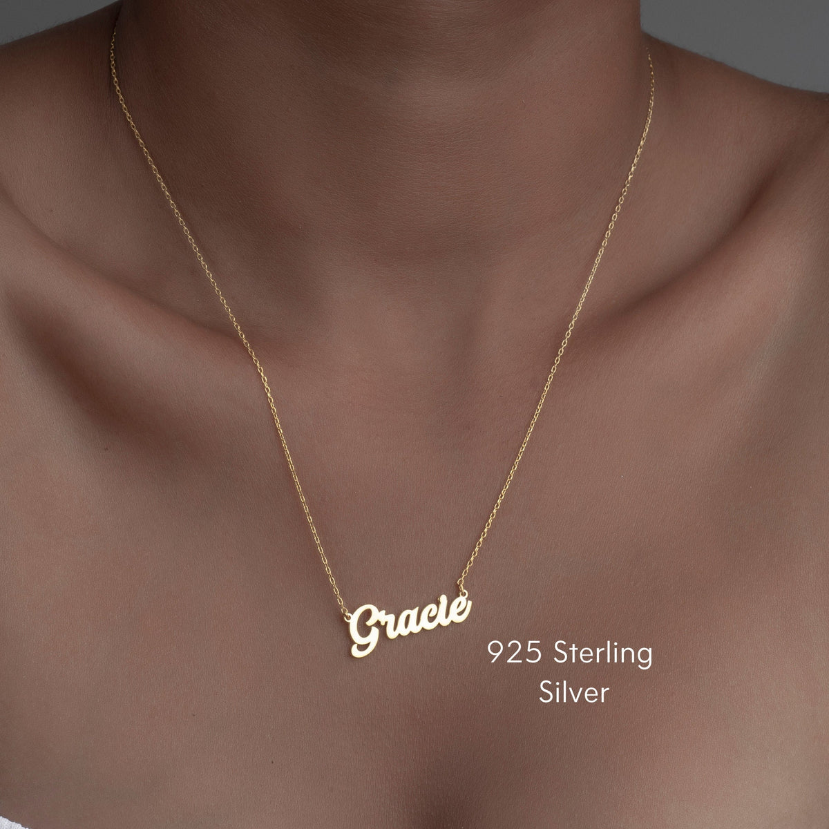 Personalized Gold Name Necklace