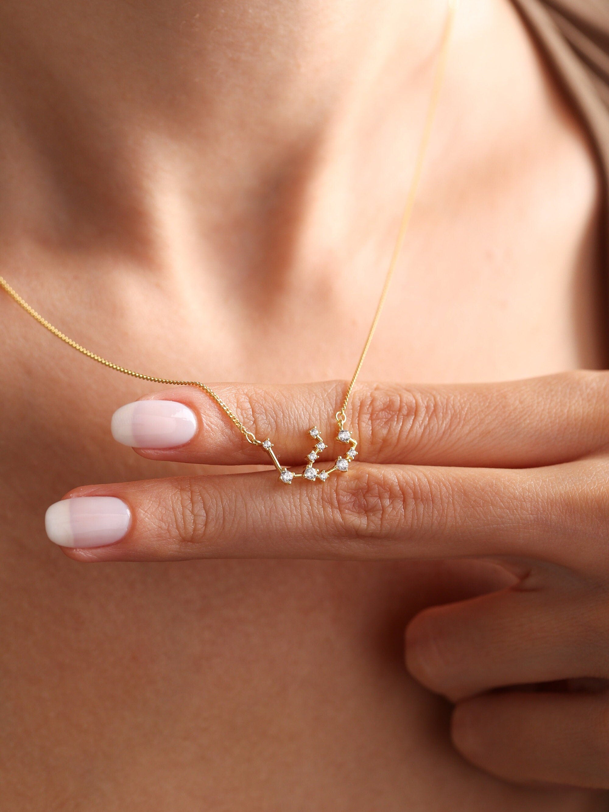 Handmade Sterling Silver Constellation Necklace