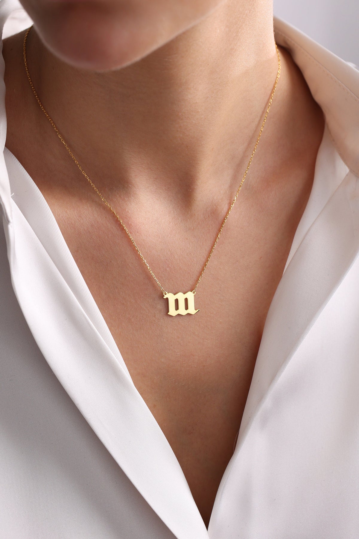 Sterling Silver Angel Number Necklace