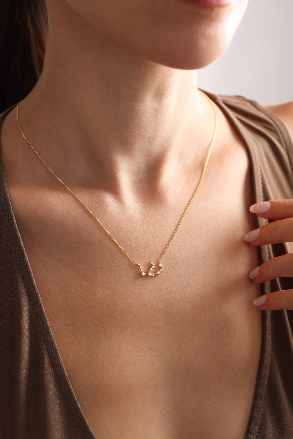 Handmade Sterling Silver Constellation Necklace
