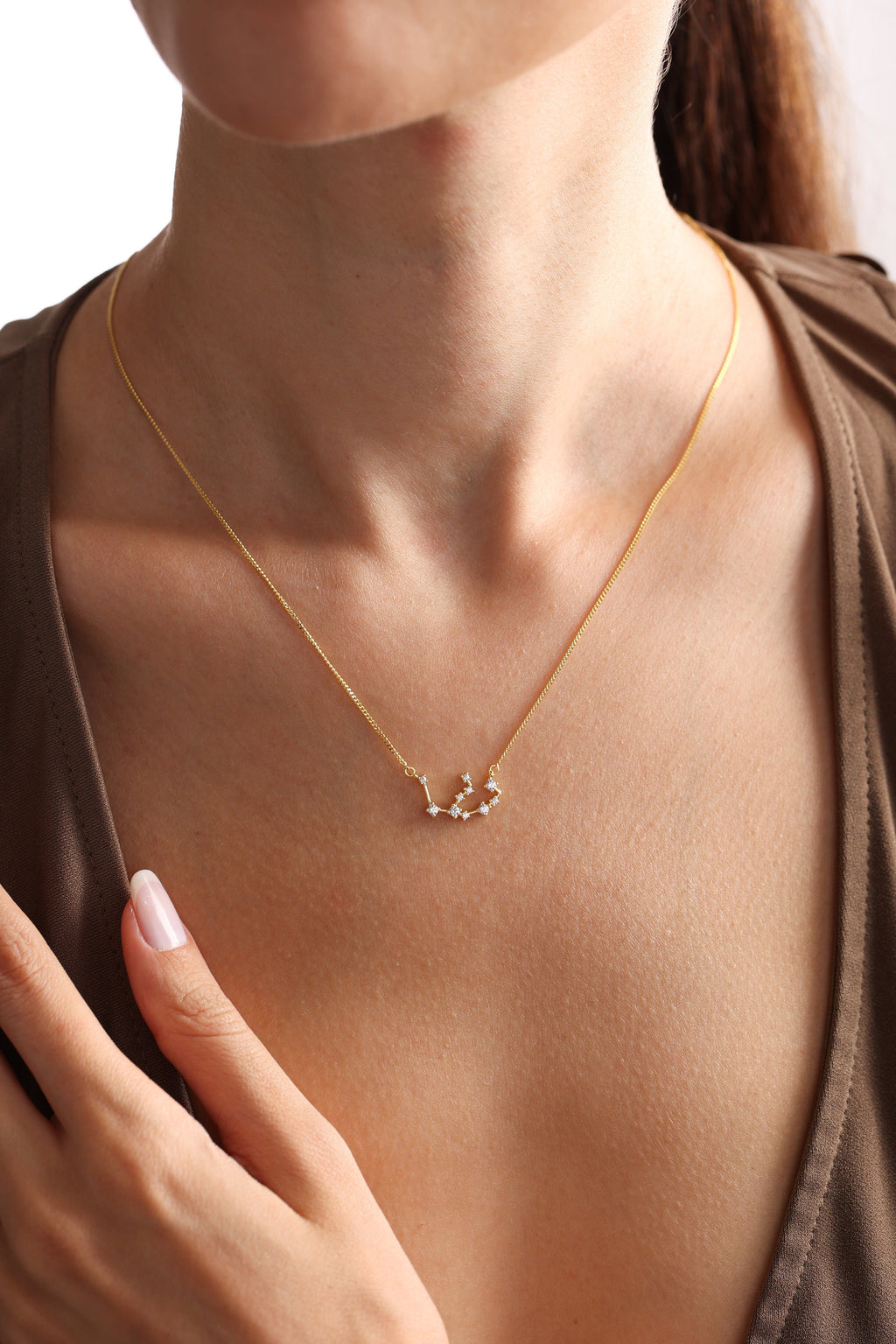 Handmade Sterling Silver Constellation Necklace