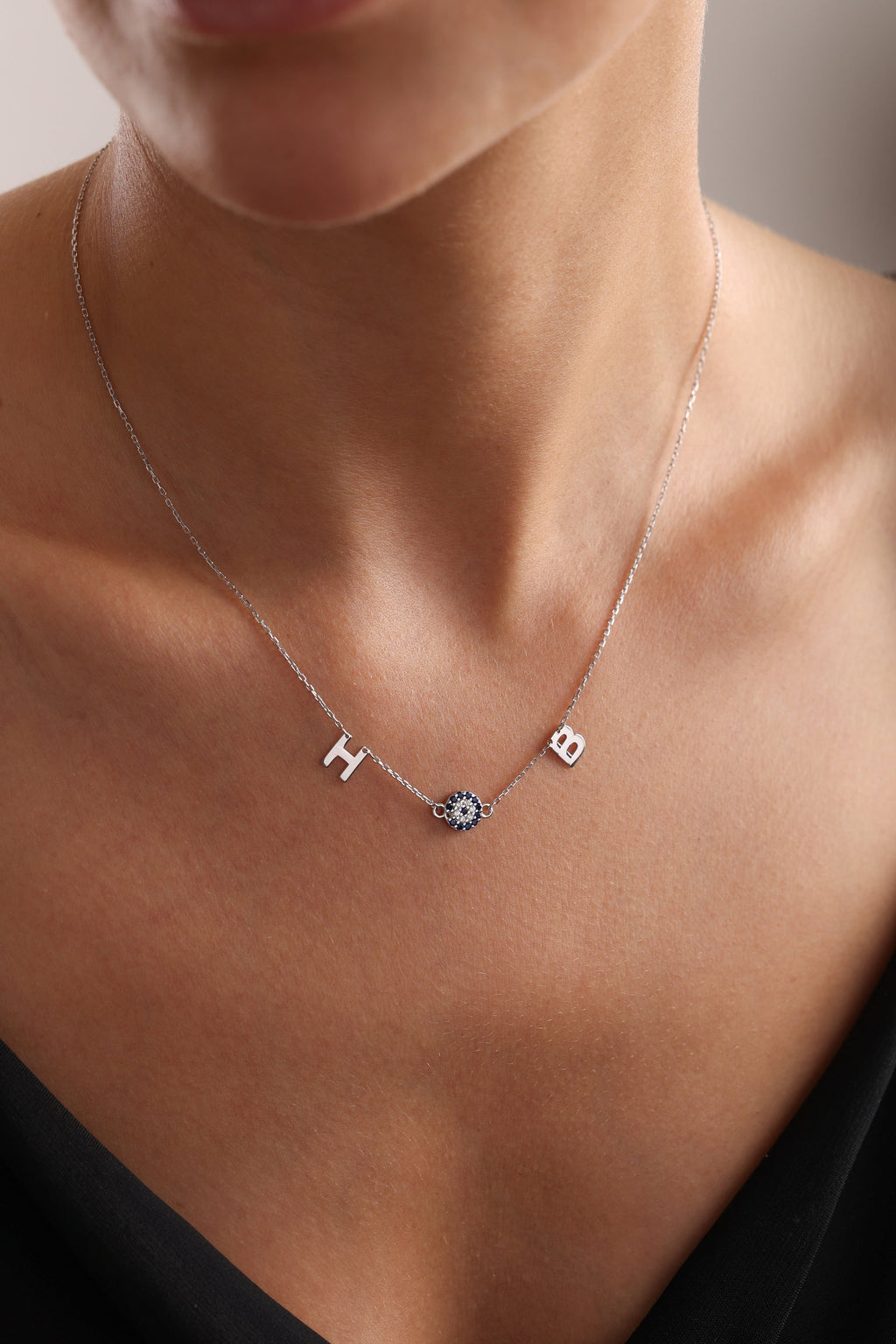 Personalized Gold Initial Necklace