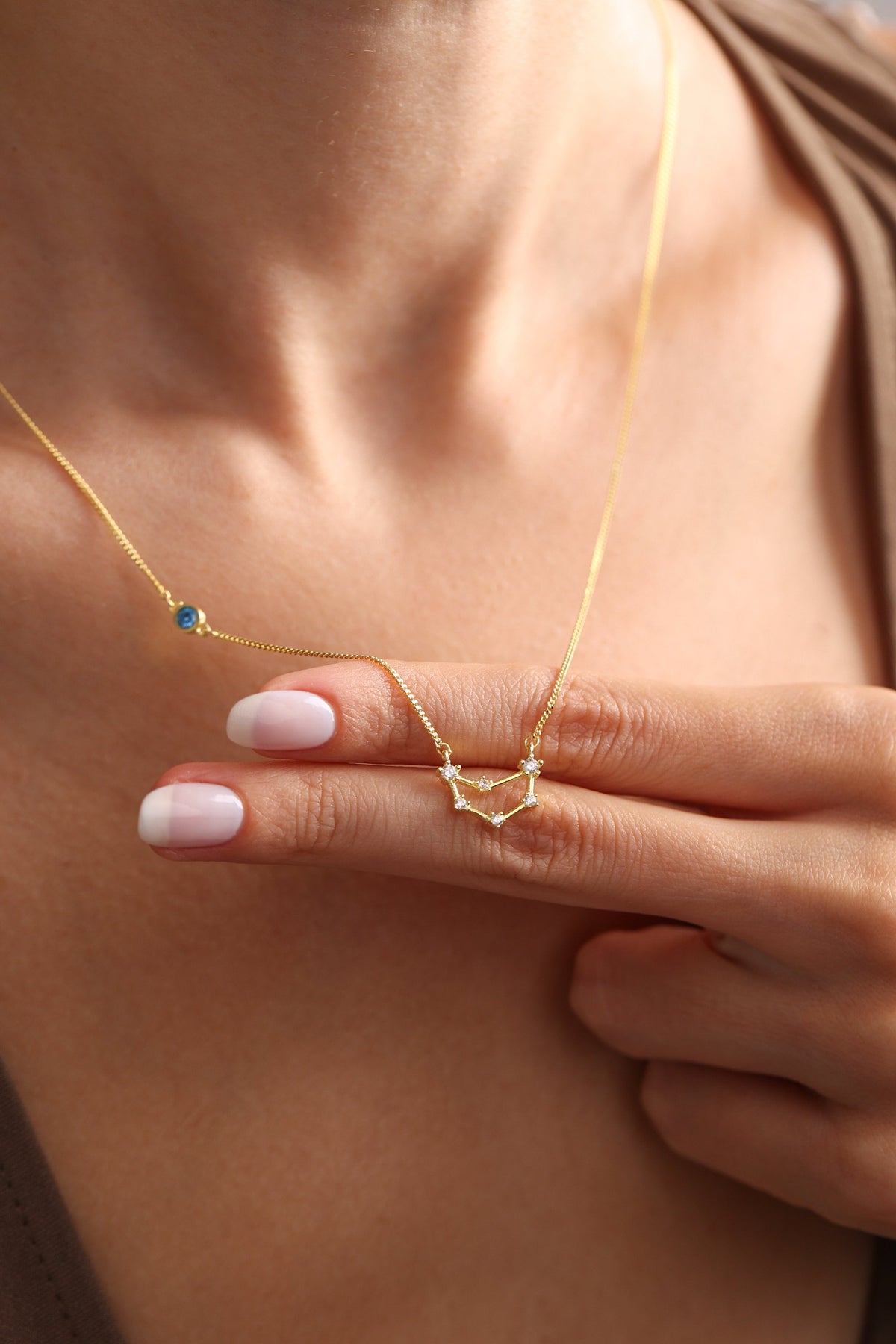 Aries Zodiac Necklace