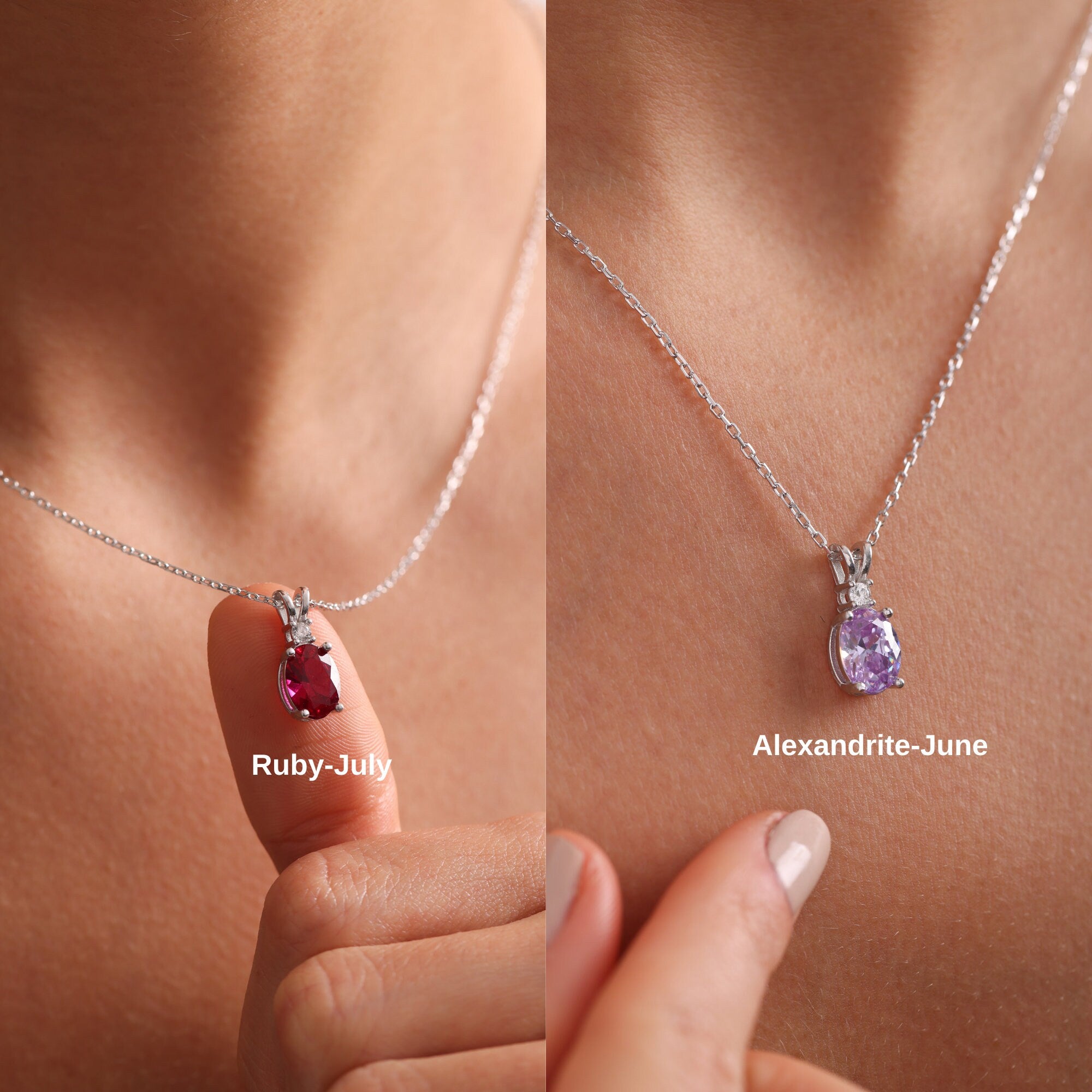 Handmade Emerald Pendant Necklace