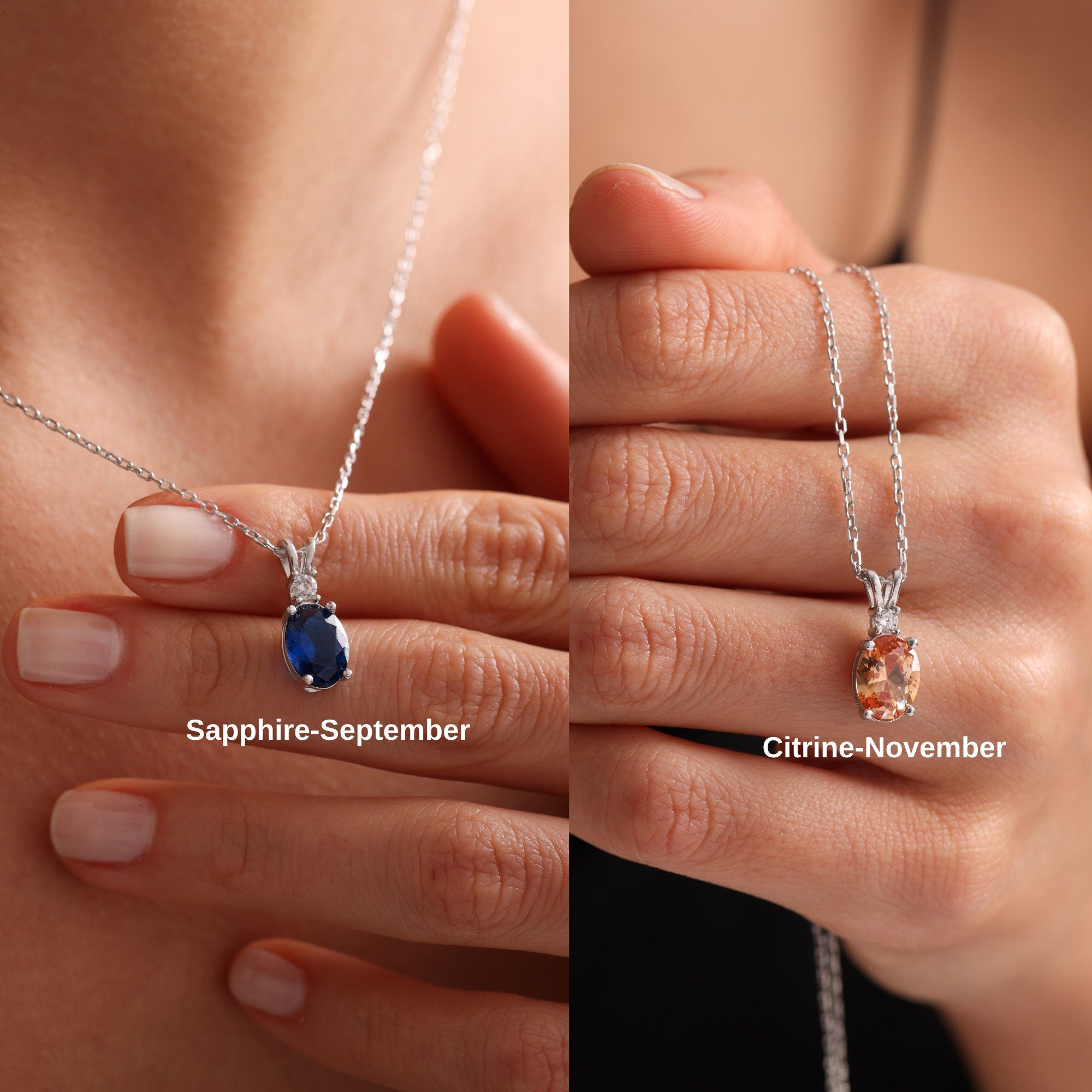 Handmade Emerald Pendant Necklace