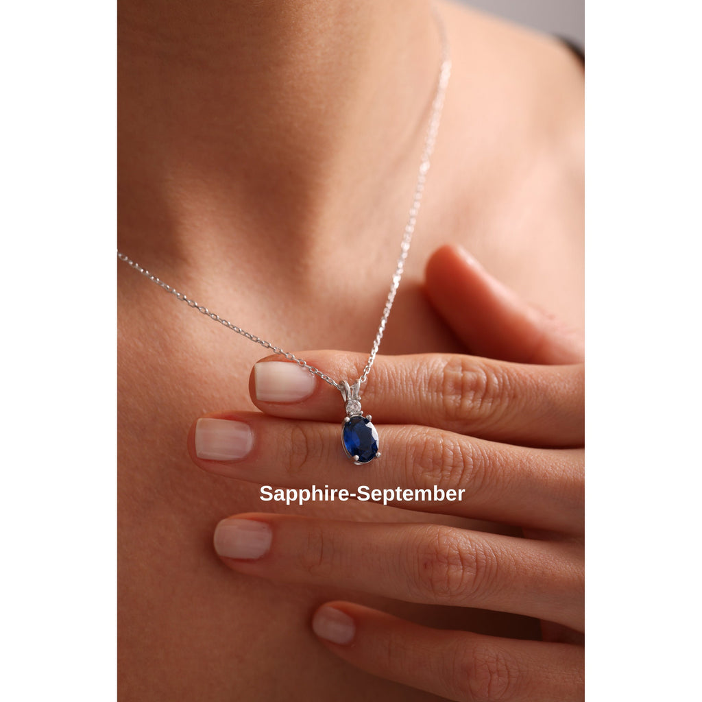 Handmade Alexandrite Gold Vermeil & Silver Necklace