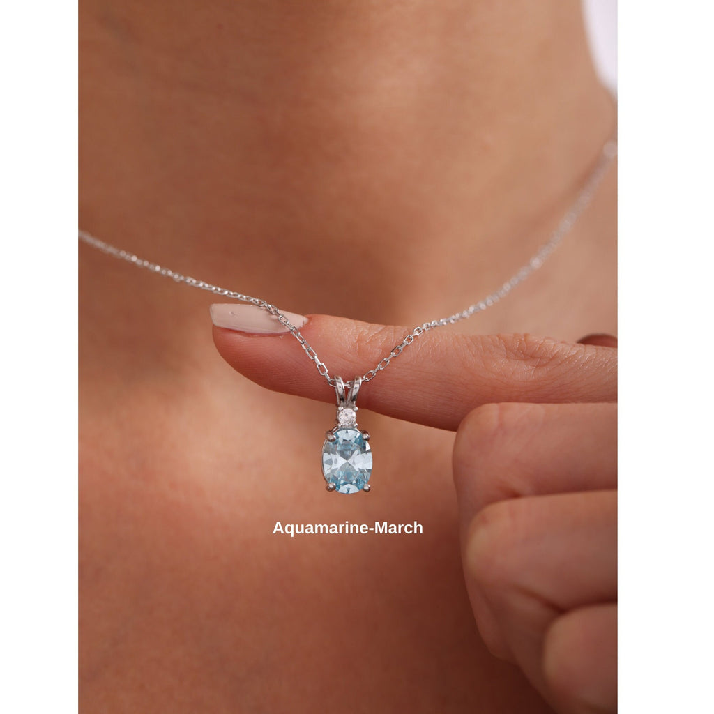 Handmade Alexandrite Gold Vermeil & Silver Necklace