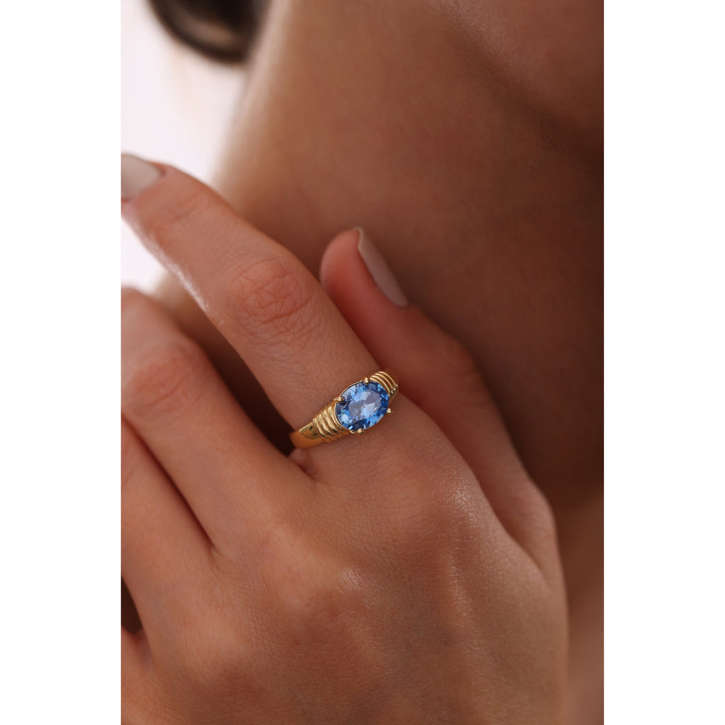 Handmade 14K Gold Filled Birthstone Ring