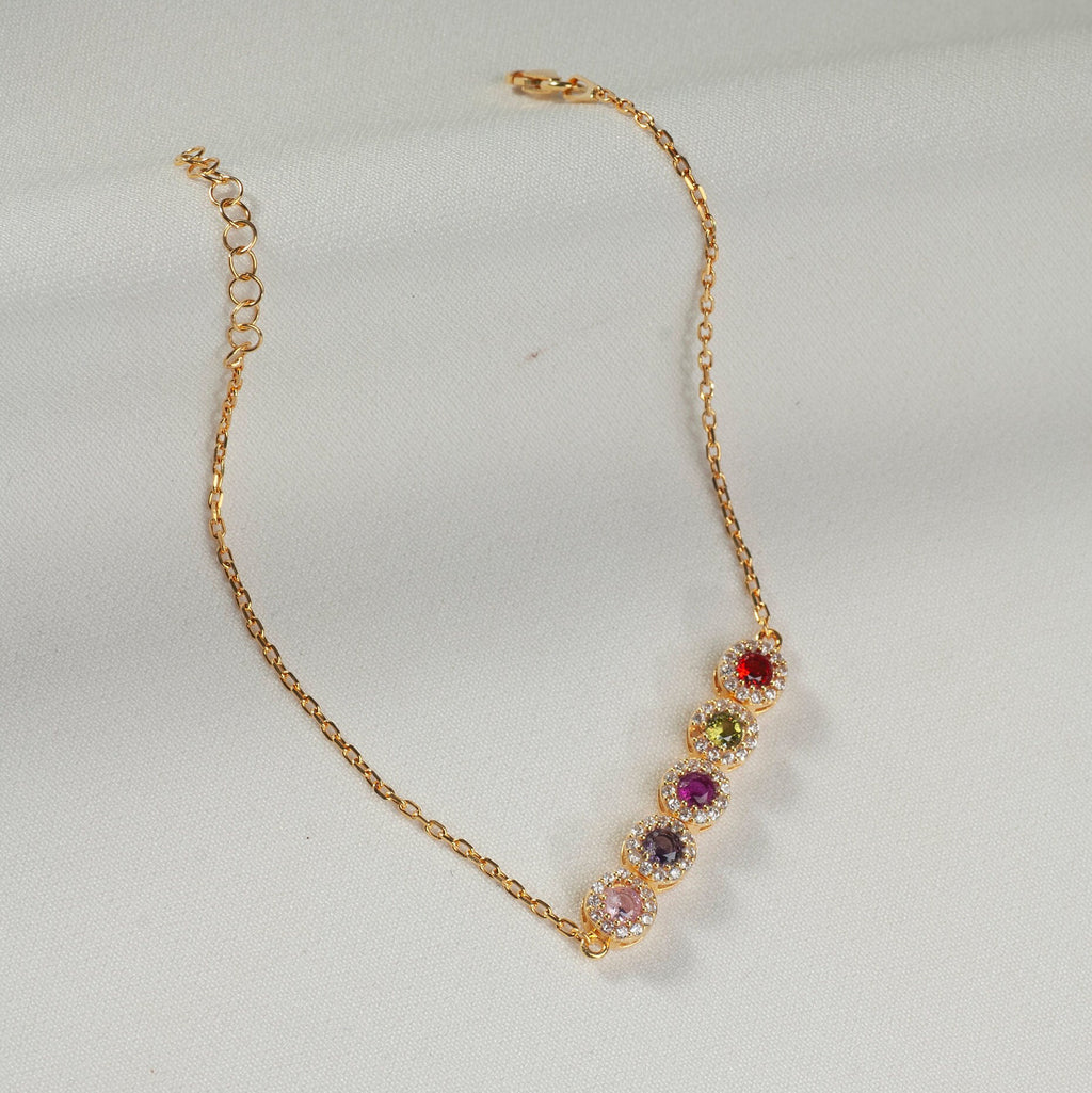 Custom Birthstone Bracelet