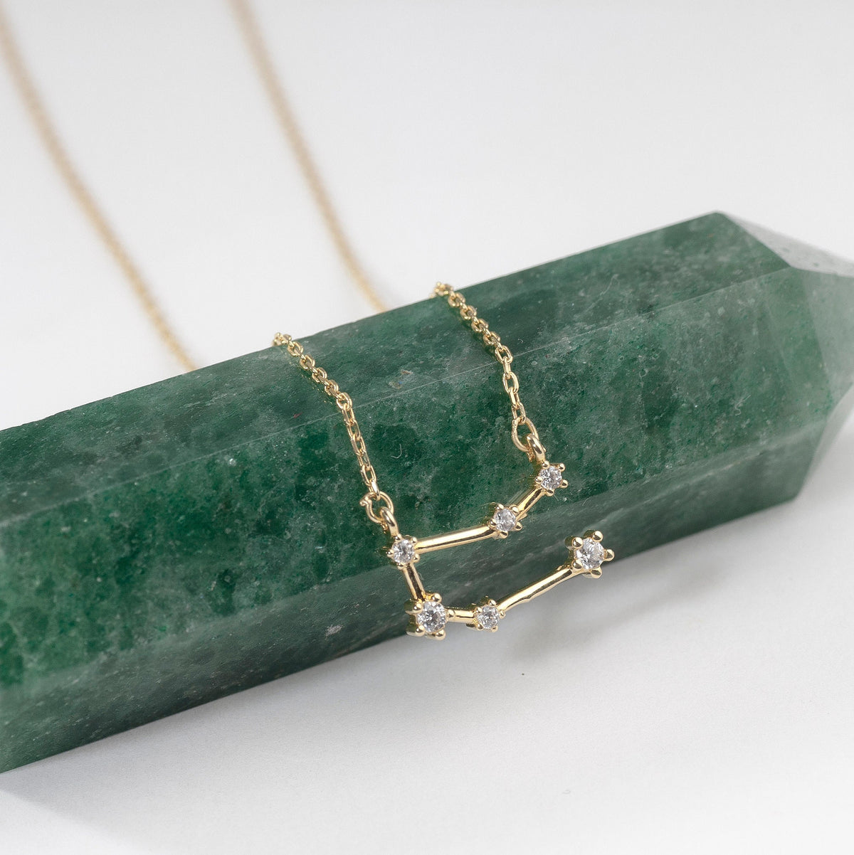 Sterling Silver Zodiac Constellation Necklace