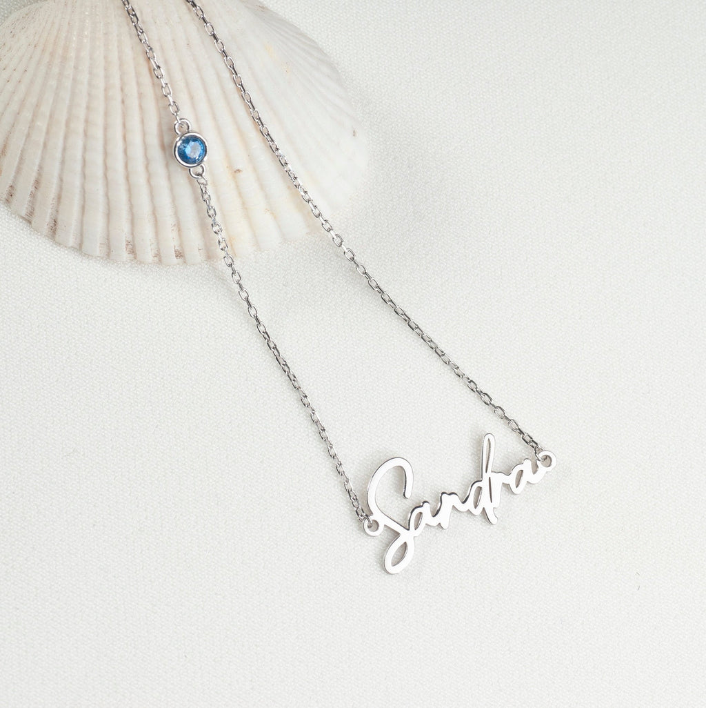 Gold Custom Name Necklace