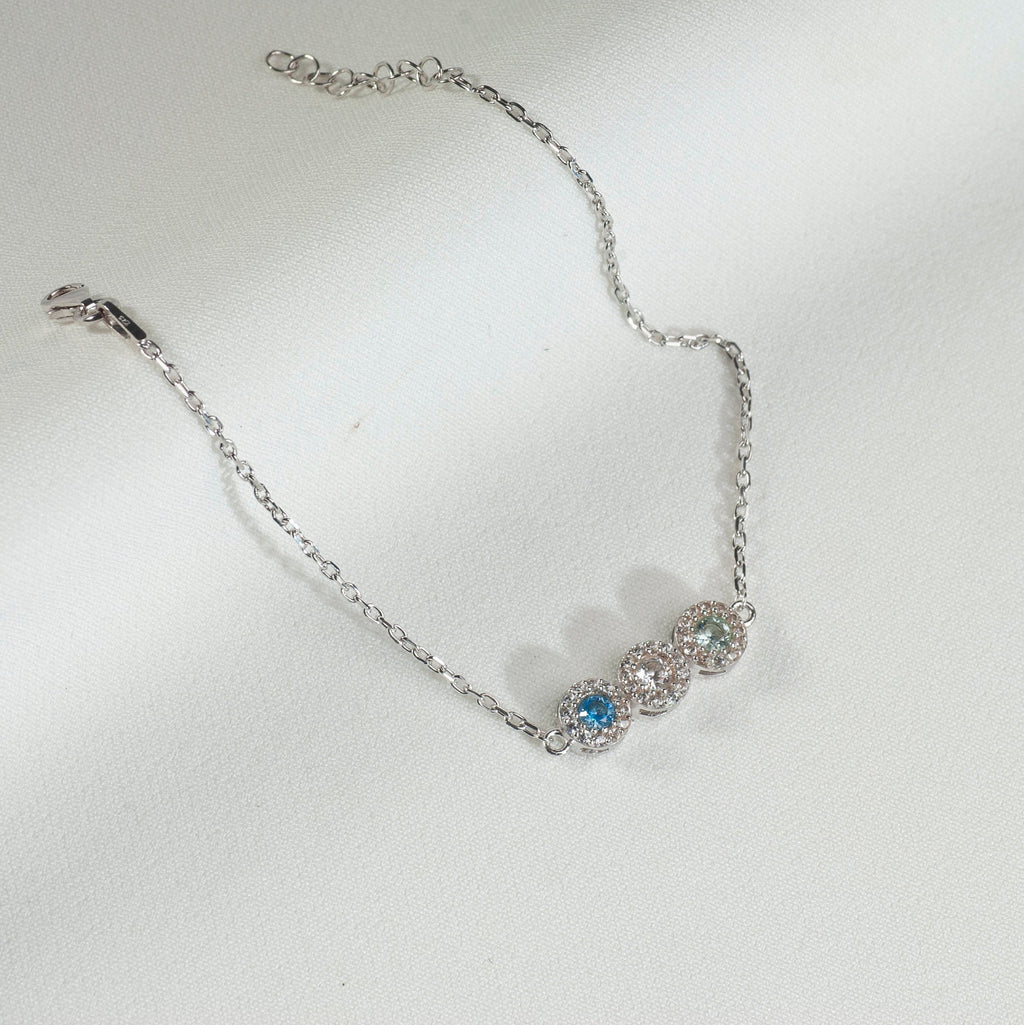 Personalized Family Birthstone Bracelet