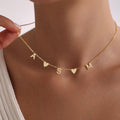 Personalized Gold Initial Necklace