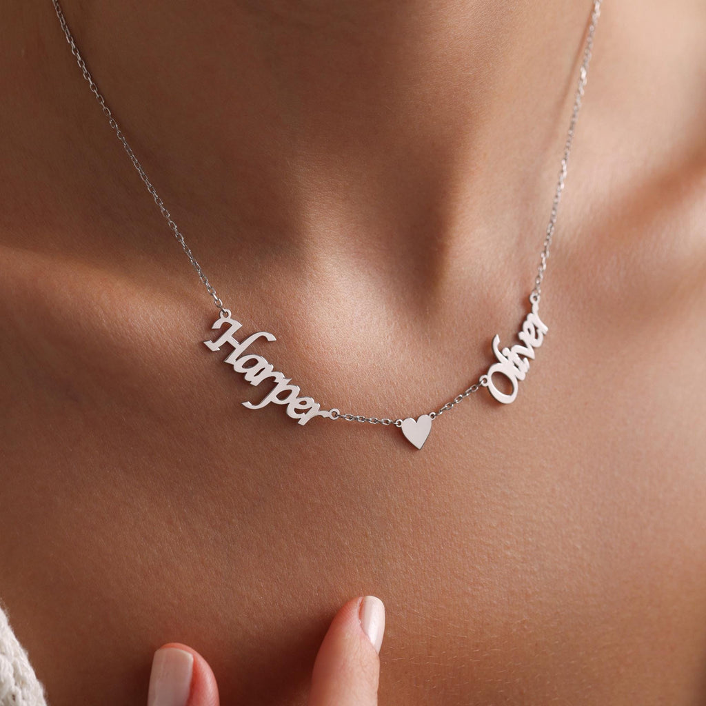 Personalized Multiple Name Necklace