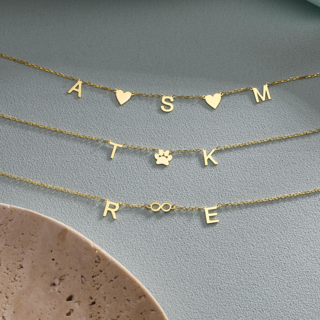 Custom Initial Necklace
