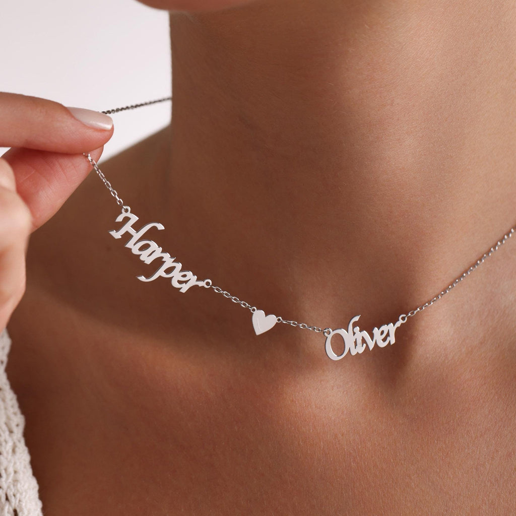 Personalized Multiple Name Necklace