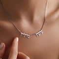 Custom Hebrew Name Necklace