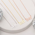 Personalized Sterling Silver Initial Necklace