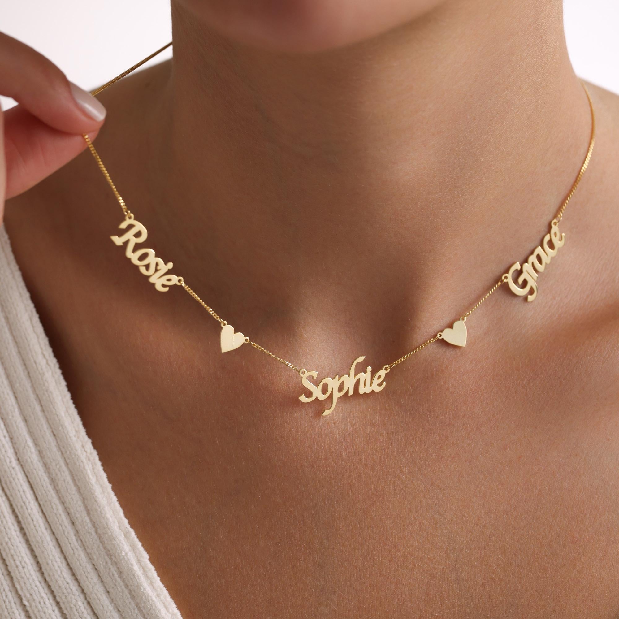 Custom Script Name Necklace