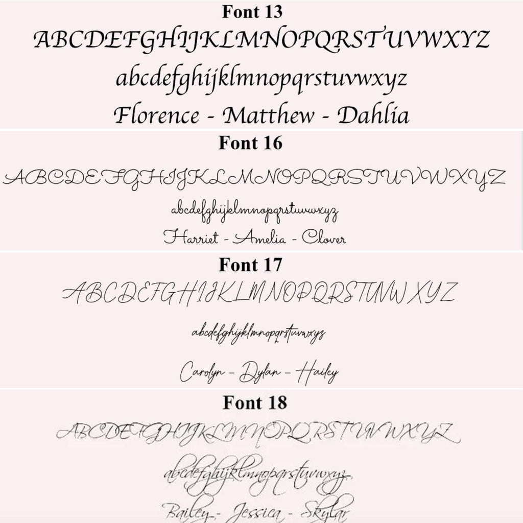 Custom Script Name Necklace
